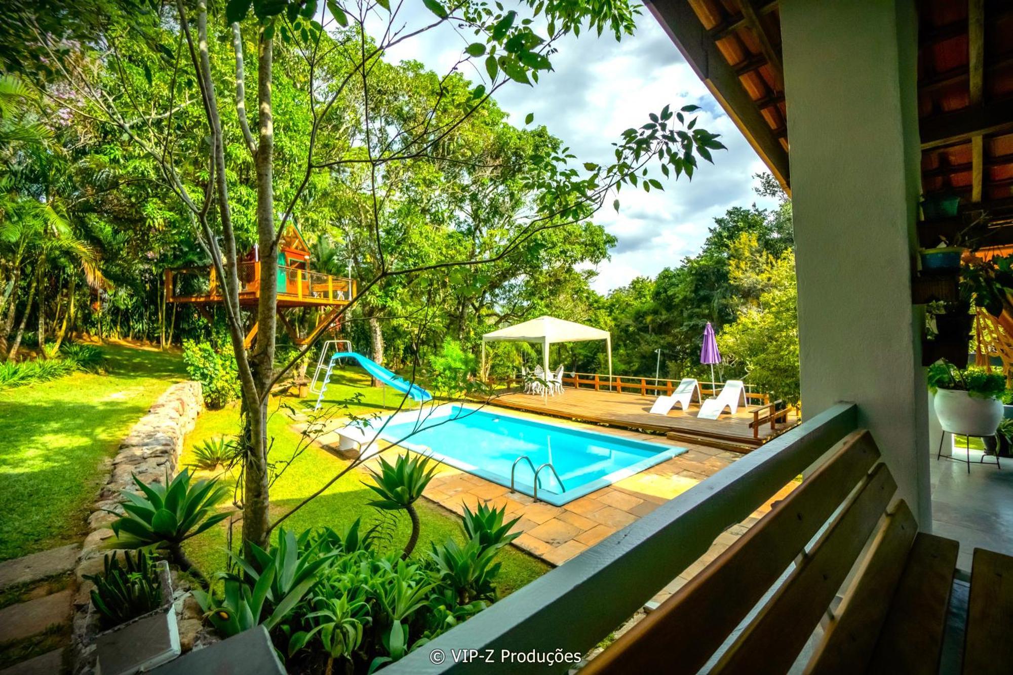 Chacara Atibaia Com Casa Na Arvore Extérieur photo