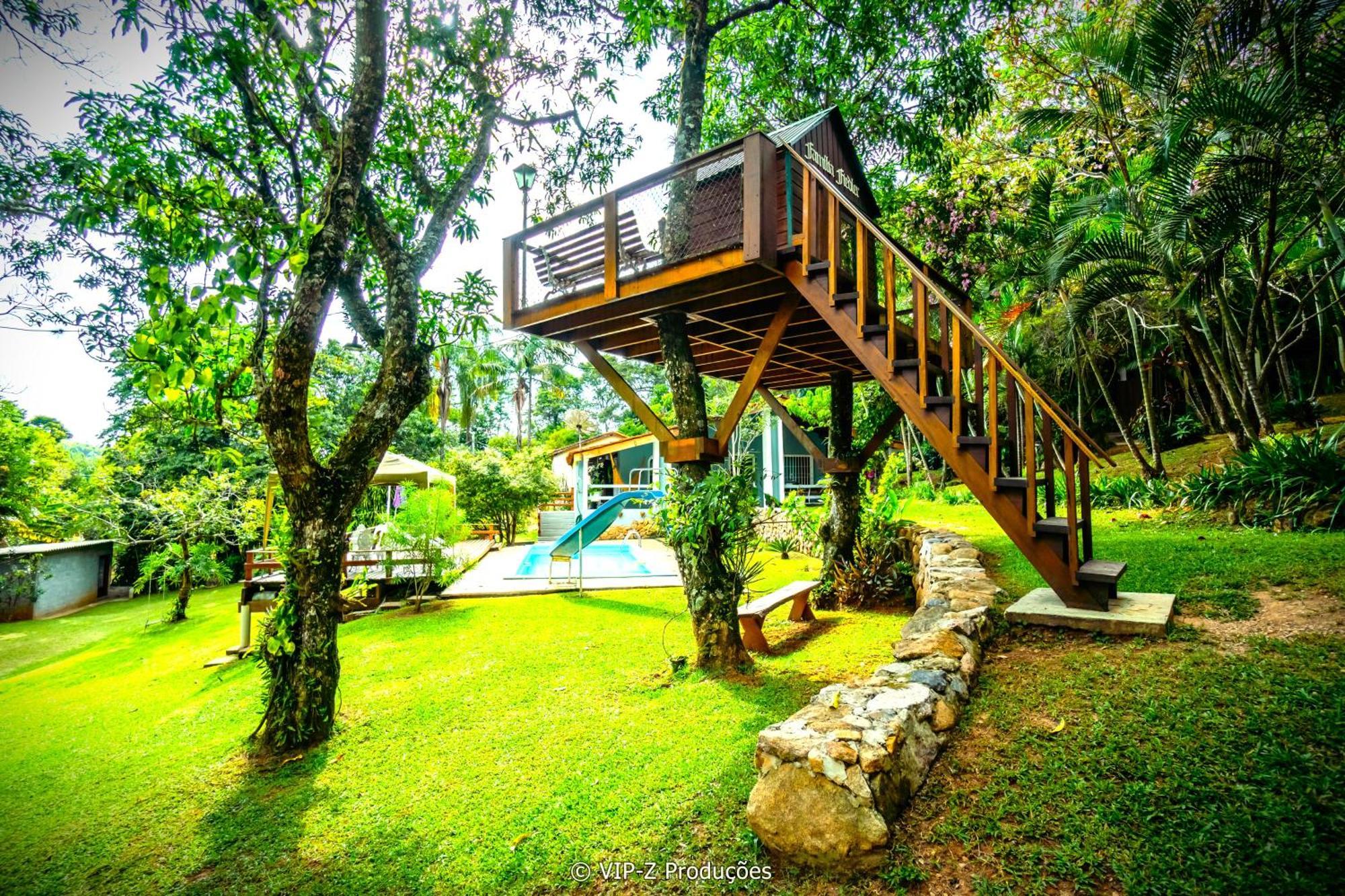 Chacara Atibaia Com Casa Na Arvore Extérieur photo